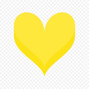 Karalama elle çizilmiş kalp beyaz arkaplan üzerine