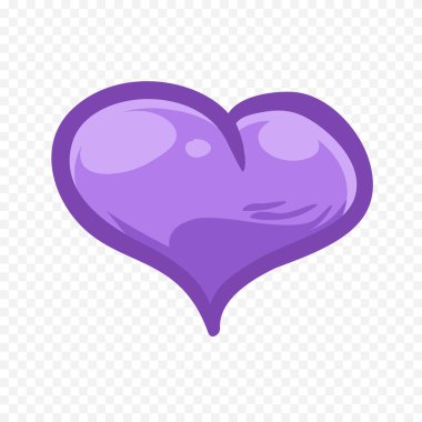 Karalama elle çizilmiş kalp beyaz arkaplan üzerine