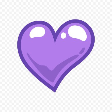 Karalama elle çizilmiş kalp beyaz arkaplan üzerine