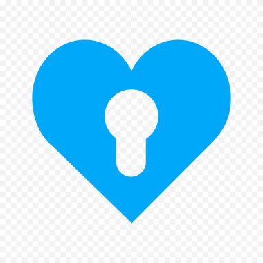 Karalama elle çizilmiş kalp beyaz arkaplan üzerine