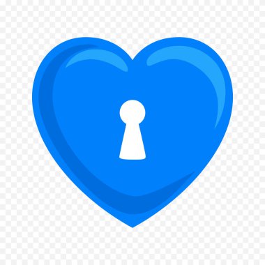 Karalama elle çizilmiş kalp beyaz arkaplan üzerine