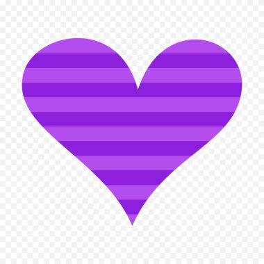 Beyaz arka planda elle çizilmiş kalp. Sevgililer Günü vektör elementleri aşkı şekillendirir.