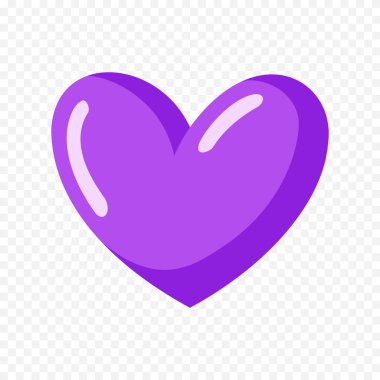 Beyaz arka planda elle çizilmiş kalp. Sevgililer Günü vektör elementleri aşkı şekillendirir.