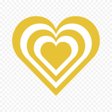 Beyaz arka planda elle çizilmiş kalp. Sevgililer Günü vektör elementleri aşkı şekillendirir.