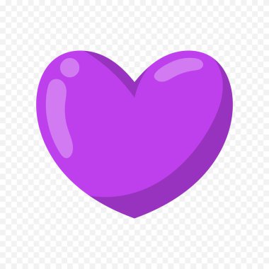 Beyaz arka planda elle çizilmiş kalp. Sevgililer Günü vektör elementleri aşkı şekillendirir.