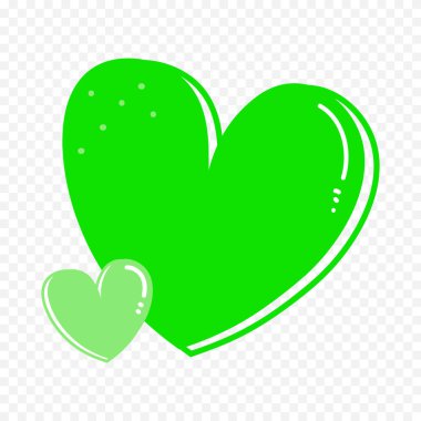 Doodle Hearts el çizimi aşk kalpleri vektör çizimi