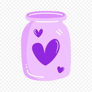 Doodle Hearts el çizimi aşk kalpleri vektör çizimi