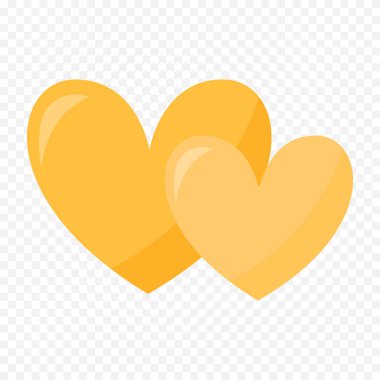 Doodle Hearts el çizimi aşk kalpleri vektör çizimi