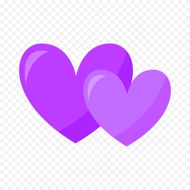 Beyaz arka planda elle çizilmiş kalp. Sevgililer Günü vektör elementleri aşkı şekillendirir.