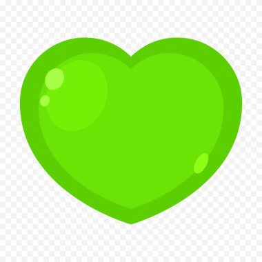 Beyaz arka planda elle çizilmiş kalp. Sevgililer Günü vektör elementleri aşkı şekillendirir.