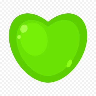 Beyaz arka planda elle çizilmiş kalp. Sevgililer Günü vektör elementleri aşkı şekillendirir.