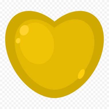 Beyaz arka planda elle çizilmiş kalp. Sevgililer Günü vektör elementleri aşkı şekillendirir.