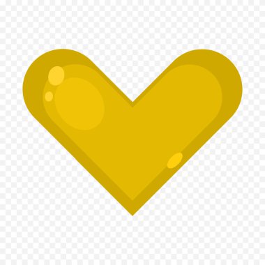 Beyaz arka planda elle çizilmiş kalp. Sevgililer Günü vektör elementleri aşkı şekillendirir.