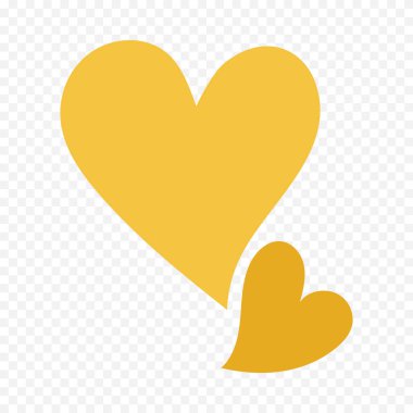 Beyaz arka planda elle çizilmiş kalp. Sevgililer Günü vektör elementleri aşkı şekillendirir.