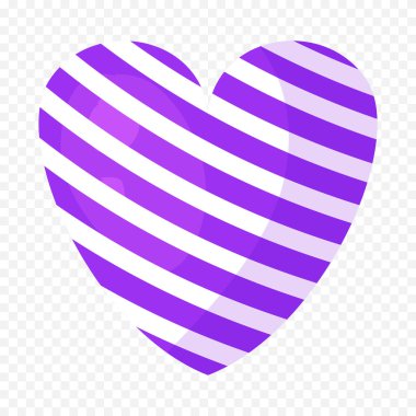 Beyaz arka planda elle çizilmiş kalp. Sevgililer Günü vektör elementleri aşkı şekillendirir.