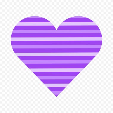 Beyaz arka planda elle çizilmiş kalp. Sevgililer Günü vektör elementleri aşkı şekillendirir.