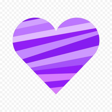 Beyaz arka planda elle çizilmiş kalp. Sevgililer Günü vektör elementleri aşkı şekillendirir.