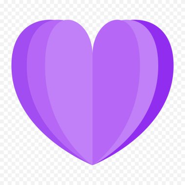 Karalama elle çizilmiş kalp beyaz arkaplan üzerine