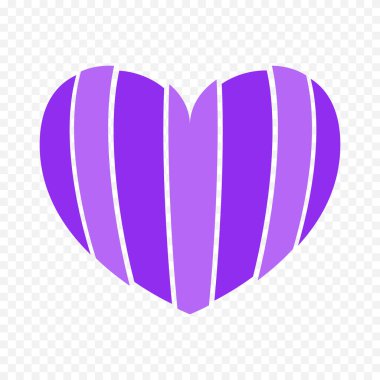 Karalama elle çizilmiş kalp beyaz arkaplan üzerine