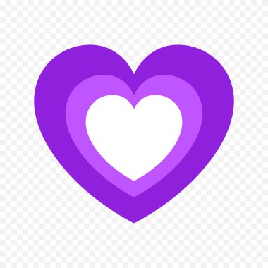 Karalama elle çizilmiş kalp beyaz arkaplan üzerine