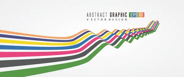 Conception Graphique Escalier Symbolisant Développement Progrès — Image vectorielle