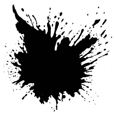 mürekkep sıçrama vektörü