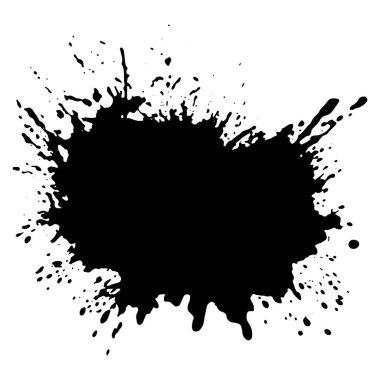 mürekkep sıçrama vektörü