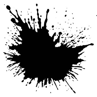 mürekkep sıçrama vektörü