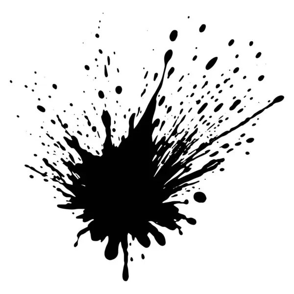 stock vector ink splash splatter vector