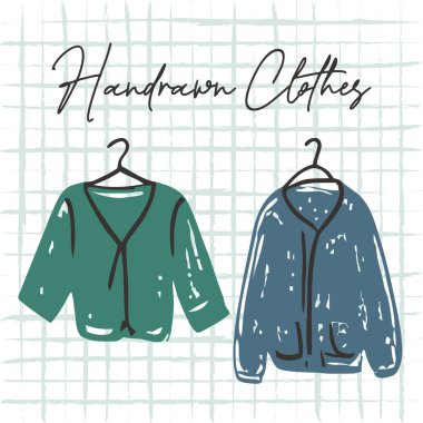 El Çizimi Giysiler Çizimi