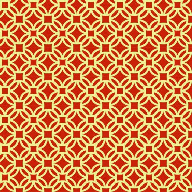 Kırmızı ve beyaz geometrik kusursuz model arka plan. moda ve diğer moda için desen tasarımı