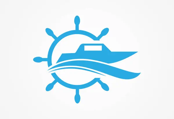Series Travel Logo cruise ship vacation rental logo Ship logo vector