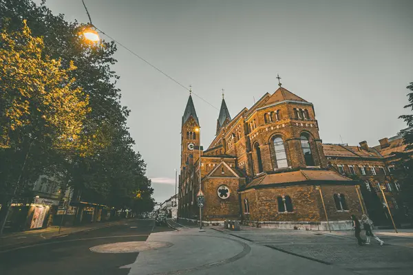 Slovenya, Maribor 'da gotik bir kilise. Şehirdeki kültürünü ve dinini gösteren bir seyahat yeri.