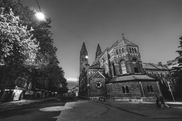 Slovenya, Maribor 'da gotik bir kilise. Şehirdeki kültürünü ve dinini gösteren bir seyahat yeri.