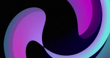 Mavi görüntü animasyon arka planında güzel bir 4 gradyan