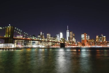 New York şehir merkezinden Skyline, New York, ABD