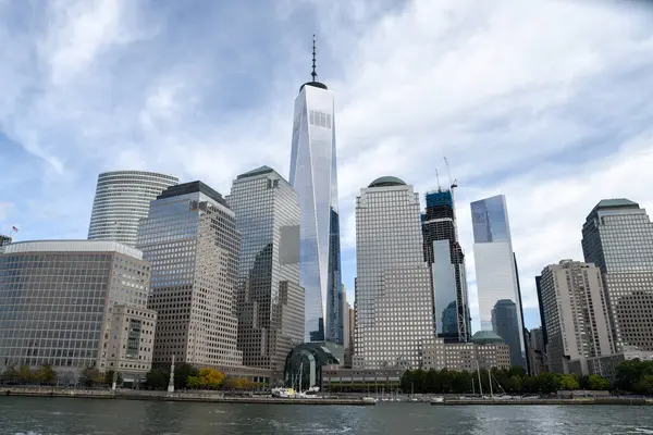 hudson Nehri, new york üzerinden Manhattan skyline