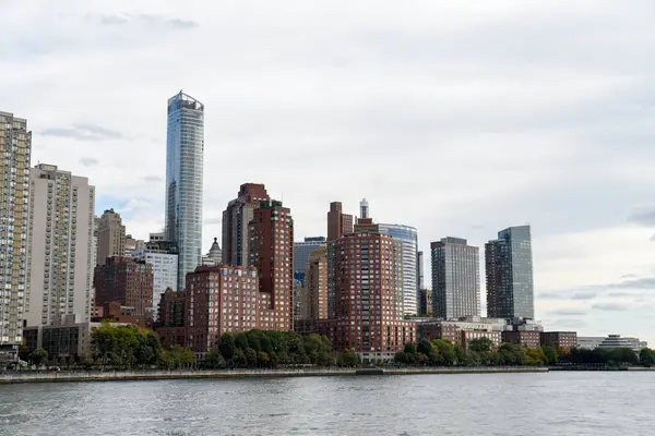 hudson Nehri, new york üzerinden Manhattan skyline