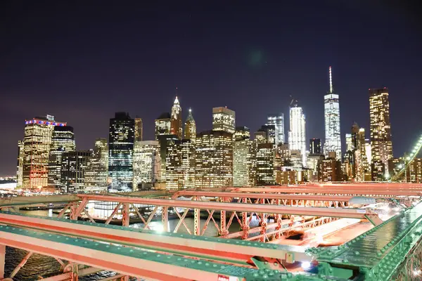 New York şehir merkezinden Skyline, New York, ABD