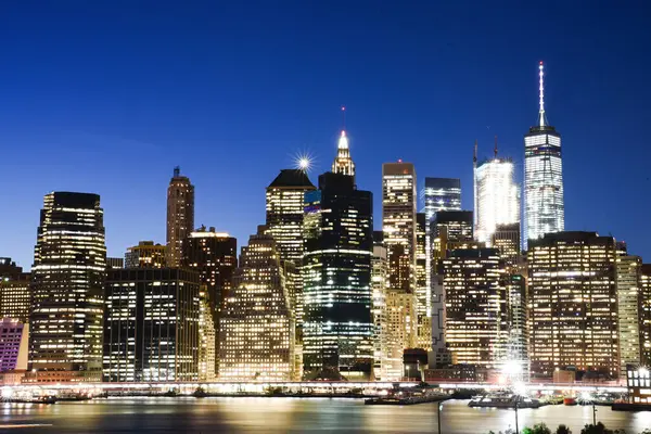 New York şehir merkezinden Skyline, New York, ABD