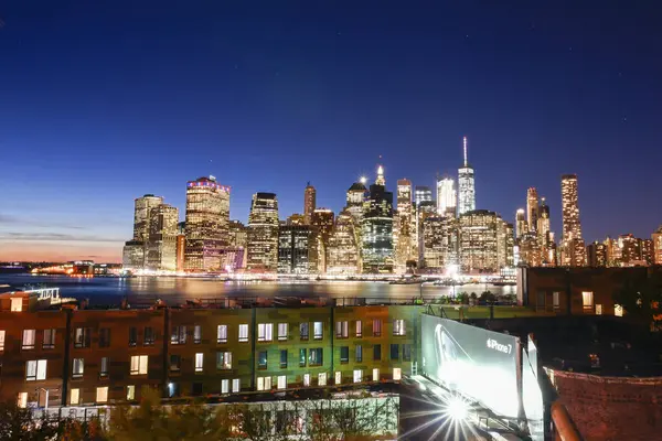 New York şehir merkezinden Skyline, New York, ABD