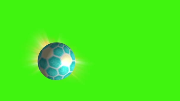 Soccer Ball Image Czech Republic — Stockvideo