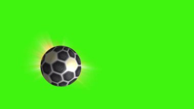 Ülkenin bayrağının görüntüsüne sahip renkli futbol topu