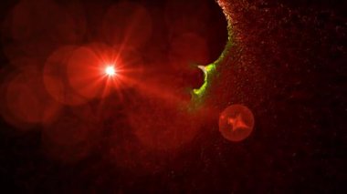 Plazmadan oluşan kozmik madde enerji yayar