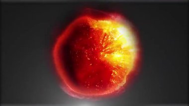 Kozmik enerjinin soyutlanması. Mobil plazma enerjisiyle dolu neon küre ışık yayar ve eşsiz bir uzay atmosferi yaratır..