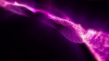 Köpüklü deniz dalgalarının soyutlanması ve parlak parçacıkların sıçraması sizi bir gizem, tehlike ve hayranlık atmosferine çeker..