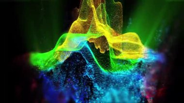 Fantastik, parlak, peri masalı gibi bir manzara etrafında kameranın gezindiği, varlığın etkisini yaratan.