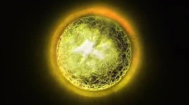 Kozmik enerjinin soyutlanması. Mobil plazma enerjisiyle dolu neon küre ışık yayar ve eşsiz bir uzay atmosferi yaratır..