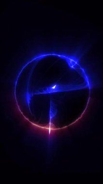 Yaratıcılığı ve kozmik enerjinin yaratıcı prensibini sembolize eden soyut bir küre..