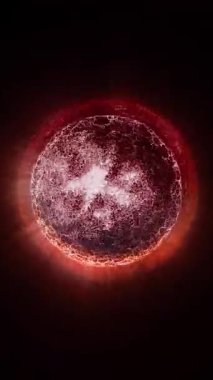 Kozmik enerjinin soyutlanması. Mobil plazma enerjisiyle dolu neon küre ışık yayar ve eşsiz bir uzay atmosferi yaratır..